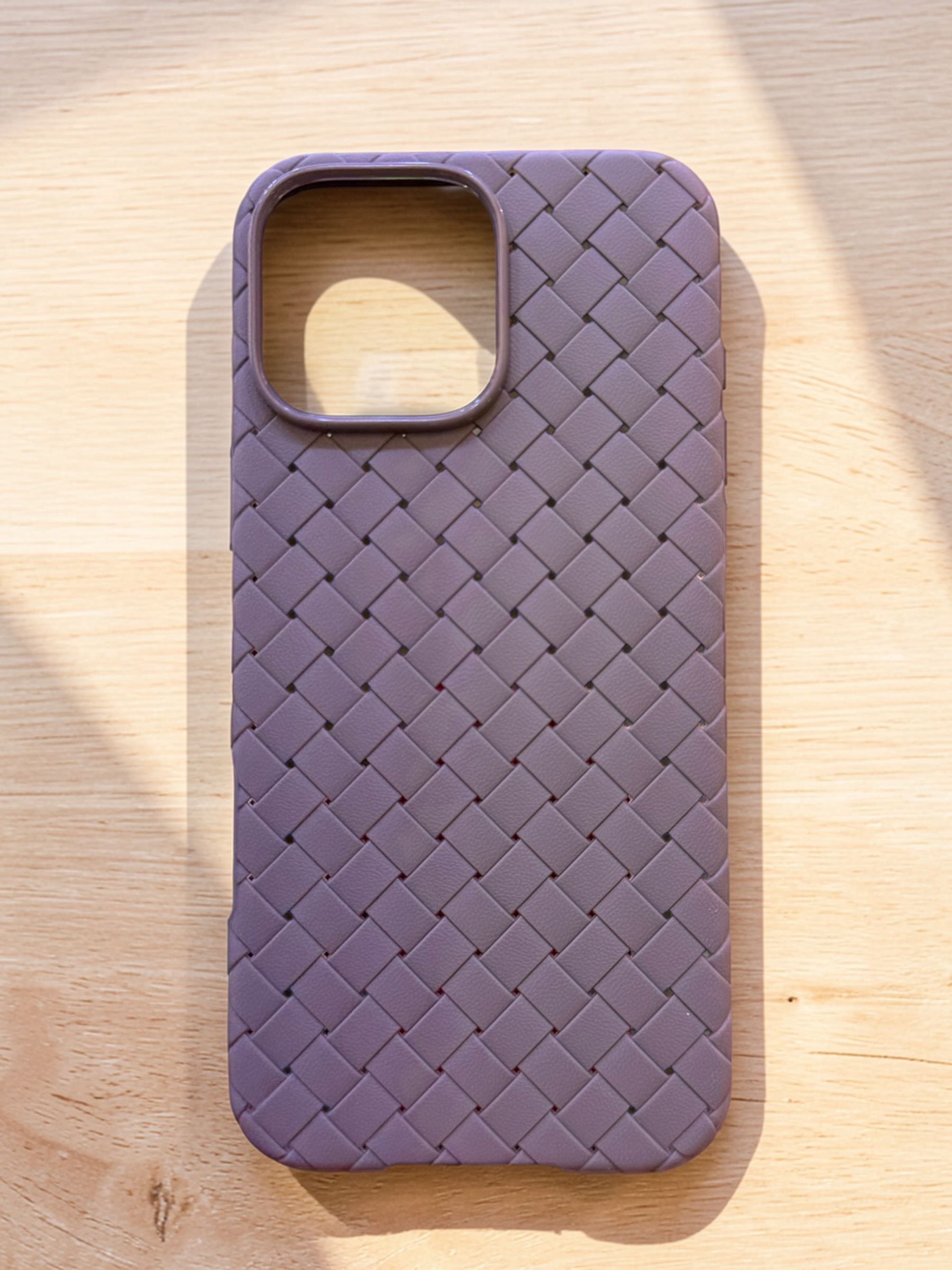 Iphone 16 Pro Max - Woven Case - Grey