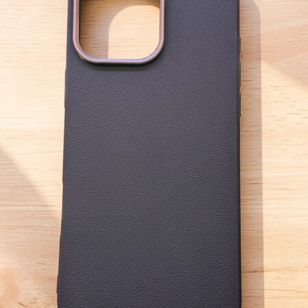 IPhone 16 Pro Max-DFans leather Case-Black