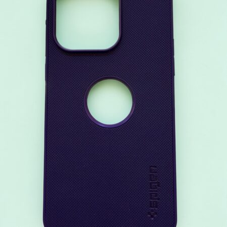 Iphone 16 Pro - Spigen Leather Case - Blue
