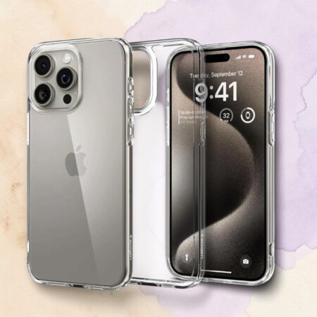 IPHONE 15 PRO MAX - CLEAR TRANSPARENT CASE