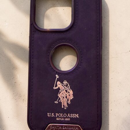 IPHONE 15 PRO - POLO ASSN CASE LEATHER