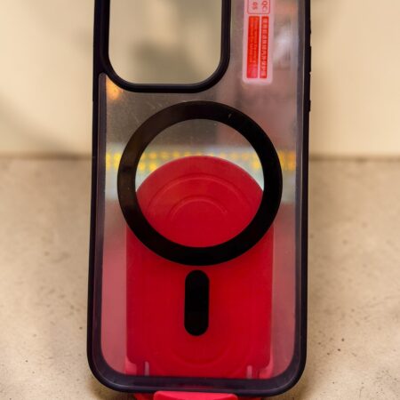 IPHONE 15 PRO - TRANSPARENT BLACK MAGSAFE