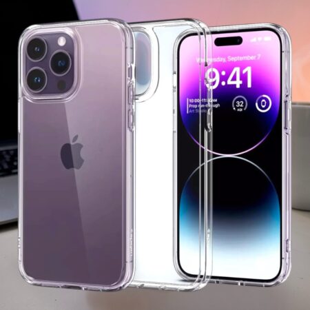 IPHONE 14 PRO - CLEAR TRANSPARENT CASE