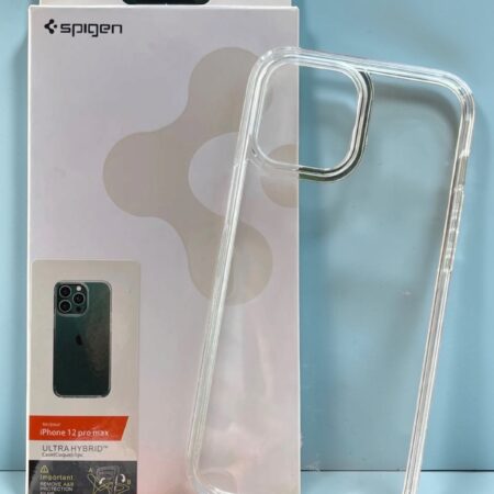 IPHONE 12 PRO- SPIGEN TRANSPARENT CASE